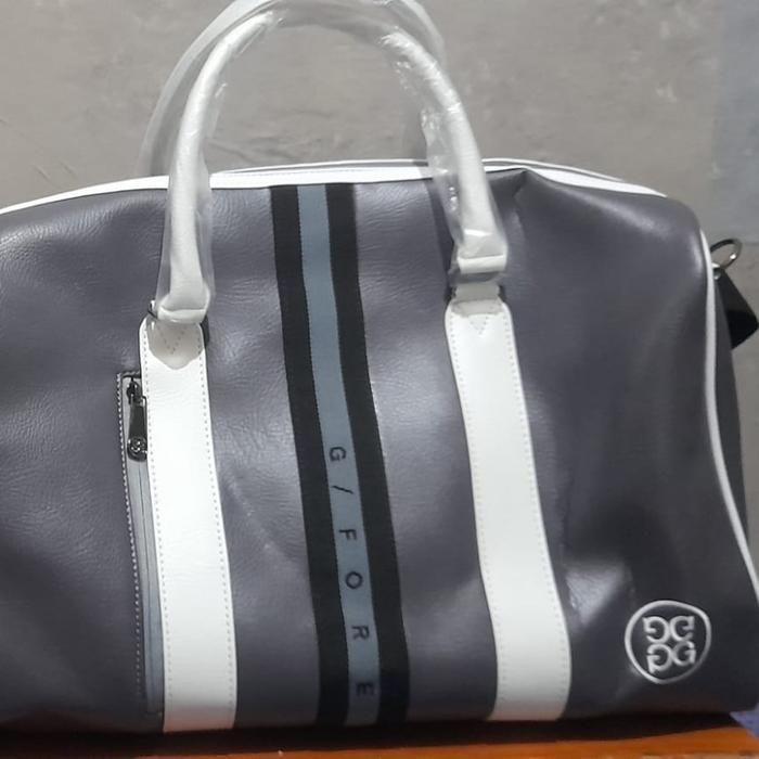 Sale Tas Golf Boston Bag Gfore G/Fore G4 Grey White Original Promo Big Sale Terbaru Termurah