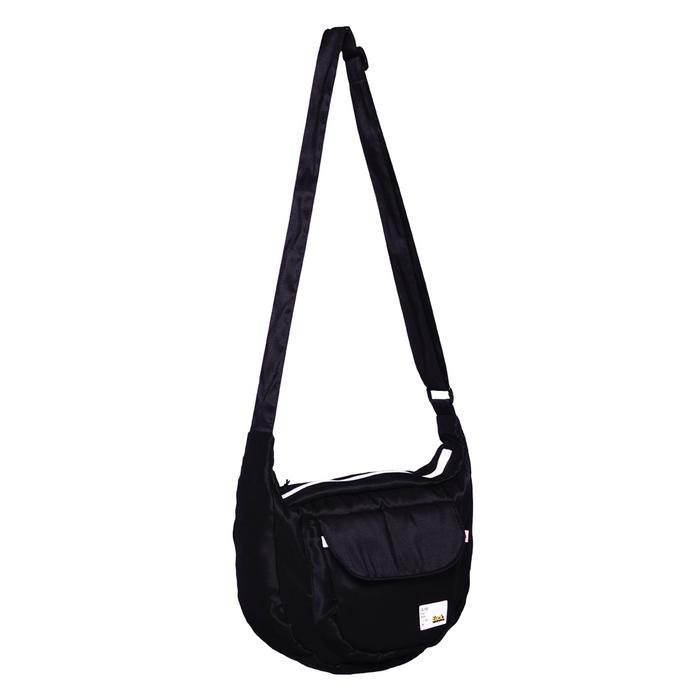 Euck - Tas Selempang Tahan Air Unisex / Pria / Cowok - Fuku Black Terbaru 