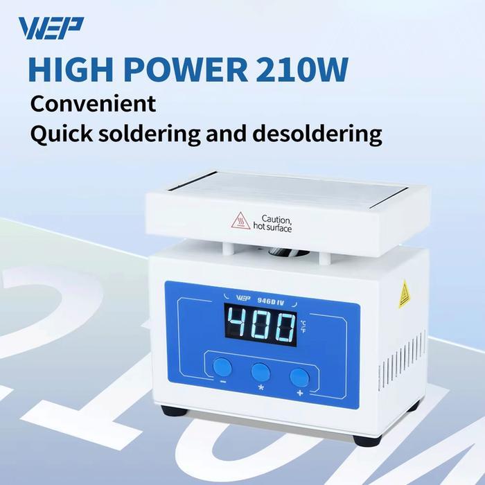 WEP 946D IV Preheating Soldering Station 210W 400 PID Control PCB SMD Board Repair