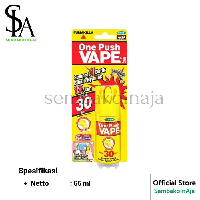 [ VAPE ] Obat Nyamuk One Push 30 hari