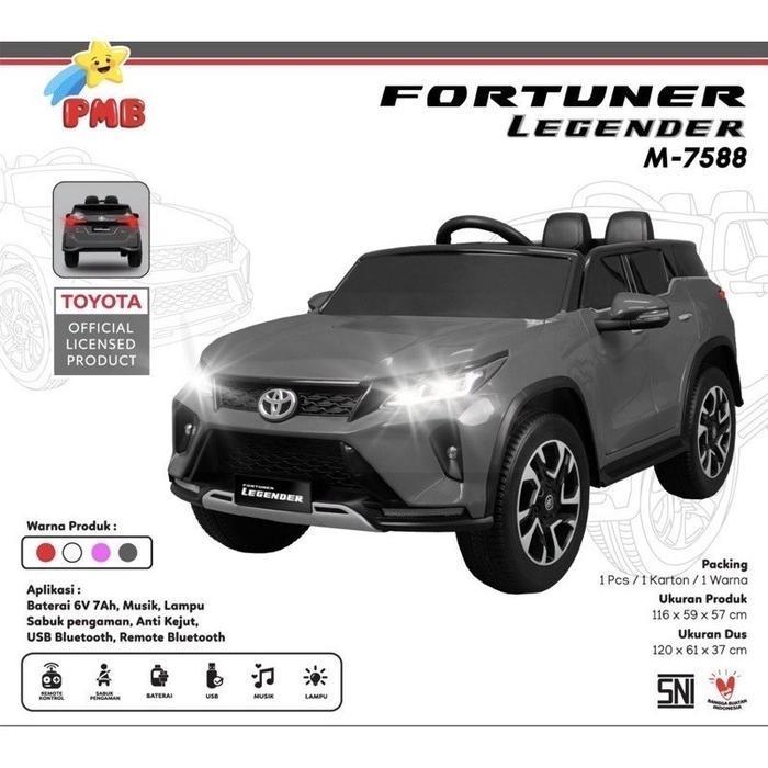 MOBIL MAINAN ANAK AKI TOYOTA FORTUNER LEGENDER PMB - 7588