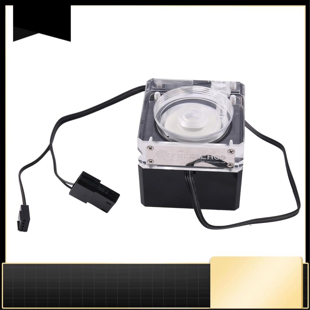 Willow N33R-FREEZEMOD PU-FS6-J Computer Water Cooling Mute Pump With 4 Meter Flow Support RGB AURA