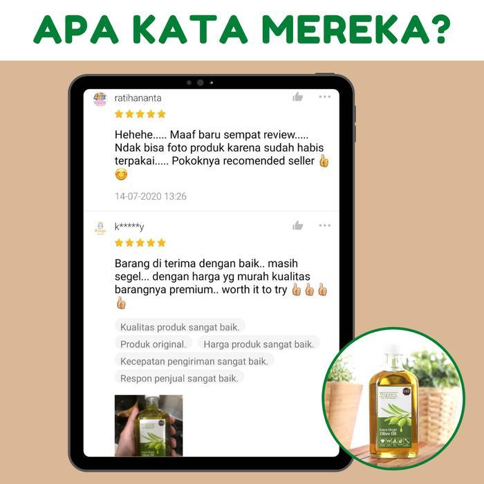 NEW Minyak Zaitun Murni Asli Untuk Diminum / Extra Virgin Olive Oil