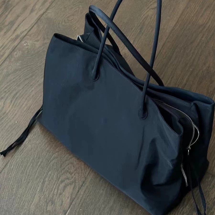 Nylon Women's Commuter Tote Bag Minimalist Large-capacity Tote Bag Ladies Multi-layer Waterproof
