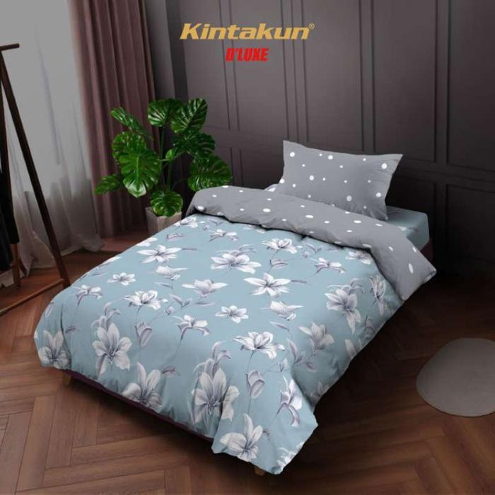 Kintakun Bedcover Set Sprei Fitted 120 x 200 DLUXE Aesthetic 30 cm