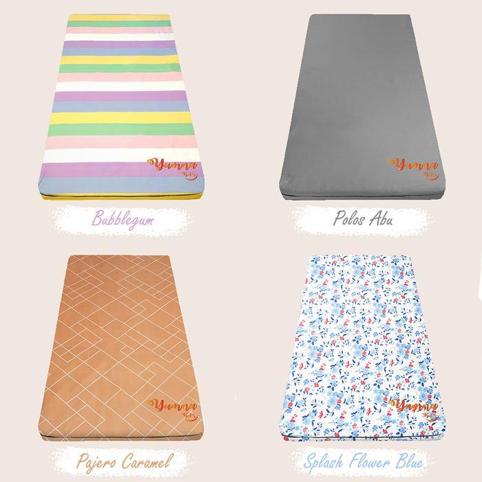 Sarung kasur busa resleting 120x200x15 - Sprei resleting 120x200