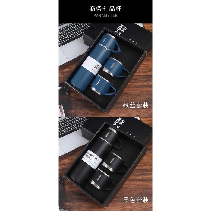 ((DISKON)) TERMOS SULTAN TERMOS VACUM FLASK GIFT BOX HAMPERS 500ml TUMBLER BOTOL MINUM SET TUMBLER