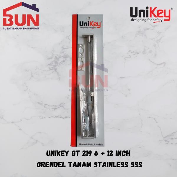 UNIKEY GT 219 6 + 12 INCH GRENDEL TANAM STAINLESS SSS