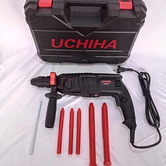 Mesin Bor Hammer Rotary UCHIHA Type UC-05 dengan Daya Listrik 800W