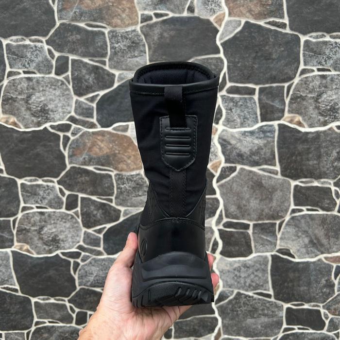 Sepatu Tactical Combat Boots PDL Tali Putar Parabellum Boa - HOPLITE Shoes Black