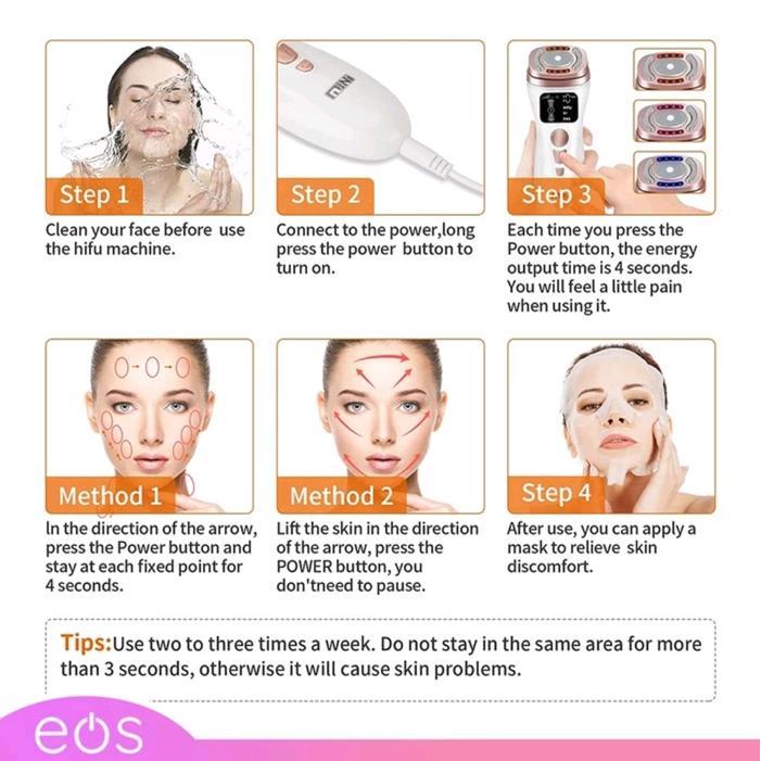 BEST SELLER ORIGINAL MINI HIFU 1 ST 2 ND 3RD GENERATION EMS ALAT KECANTIKAN BEAUTY FACE
