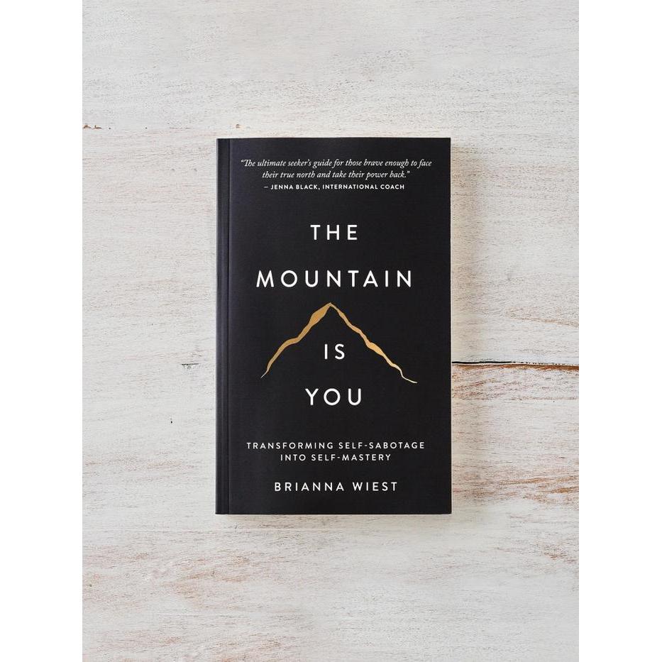 MURAH Buku Import The Mountain is You by Brianna Wiest (Original Paperback)