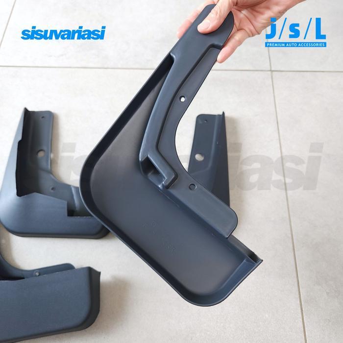 "New" Mudguard Rush Terios 2018-2025 JSL Mud Guard Aksesoris Mobil Pelindung Lumpur