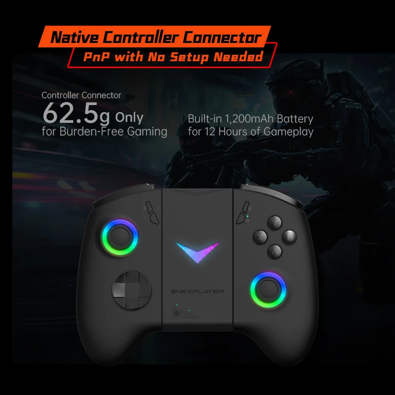 OneXPlayer X1 Game Controller Handle Base Connector For ONEXPLAYER X1 Game Gamepads 10.95" 155H/ AMD