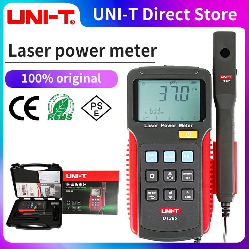 UNI-T UT385 Laser Power Meter Power Analyzer split design Data Logger Laser Sensor Precision Power