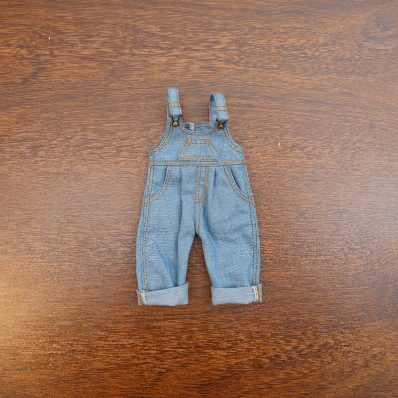 Blythe doll clothes accessories denim overalls small cloth doll clothes blythe ob22 ob24 azone daily