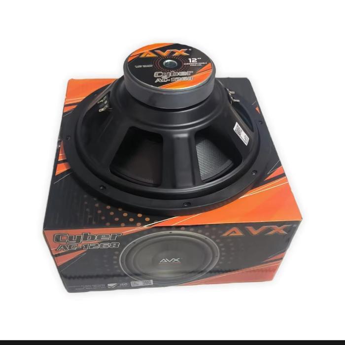 Subwoofer Avx Cyber Ac -1268 Double Voice Coil