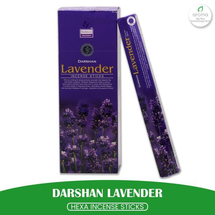 Dupa India Aromaterapi Hexa - Darshan Lavender