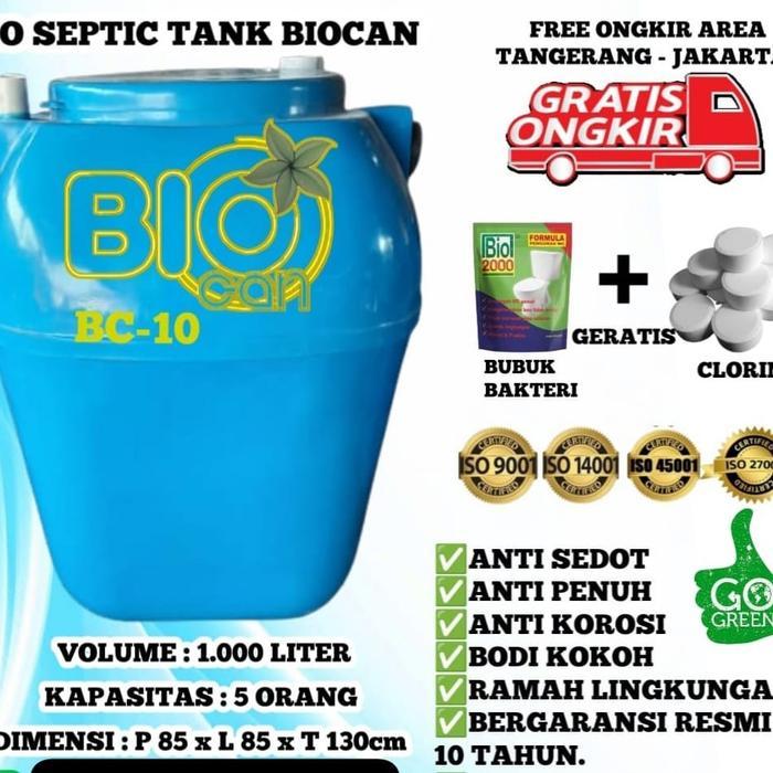 Septic Tank , Septic Tank Bio , Biotech , Vol 1000 Liter