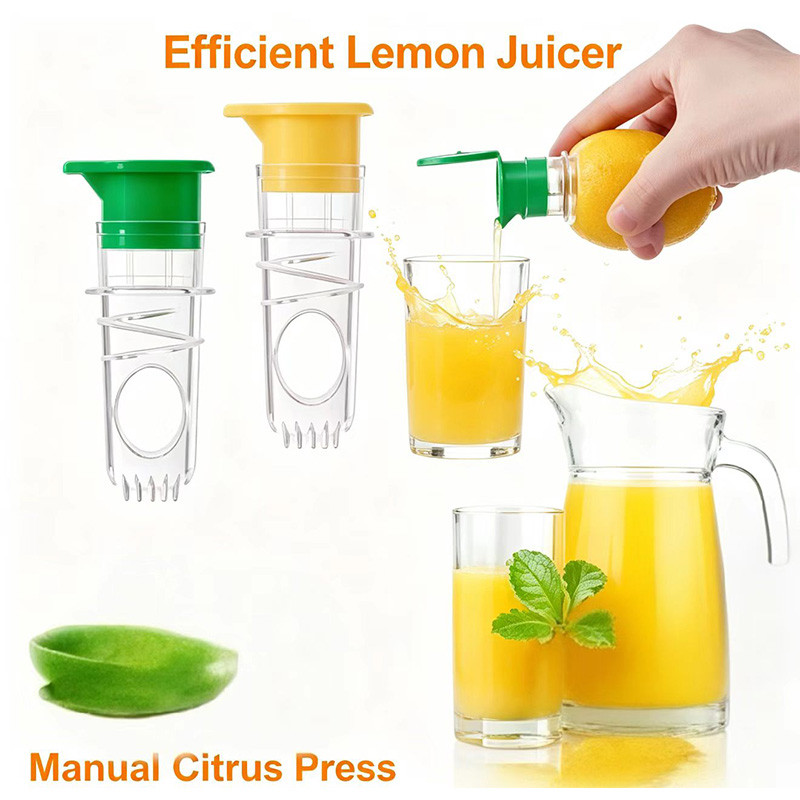 Mini Manual Juicer, Portable Lemon Lime Squeezer Press, juicer portable Extractor for Kitchen, Bar,