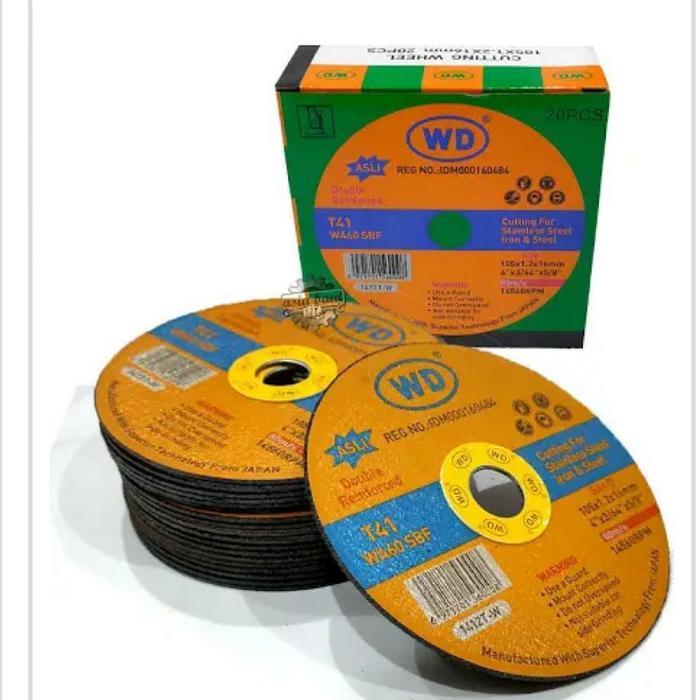 Wd Batu Gerinda Potong 4 Inch 4" Batu Potong Wd 4" 4 Inch 600 Pcs Terlaris