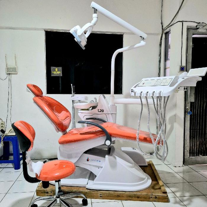 Akl Dental Unit Lengkap L20 Full Elektrik Dengan Compressor Scaler Handpieces Kamera Intra Oral
