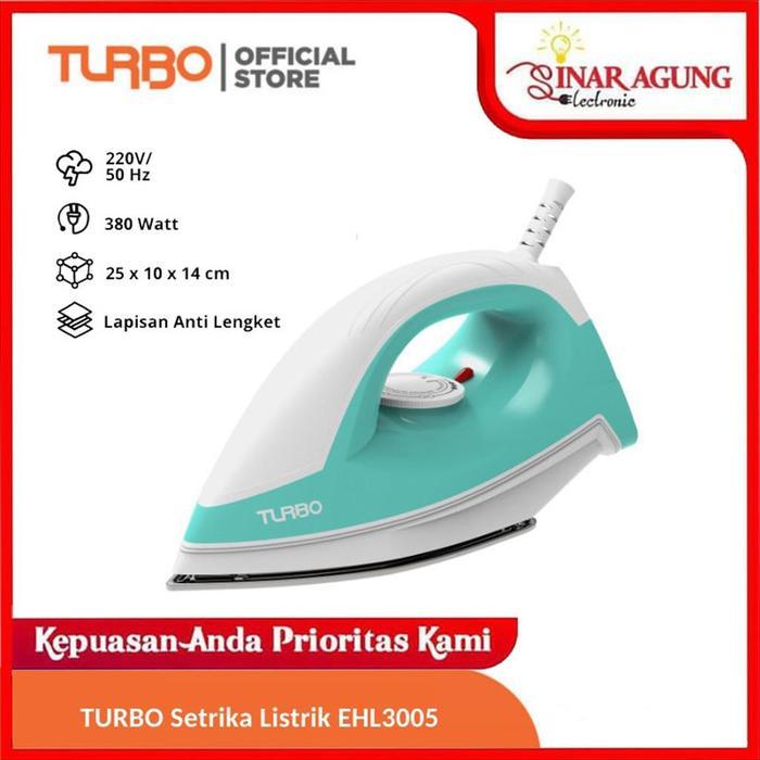 Turbo Ehl3005 / Ehl-3005 Setrika Listrik Tosca - Garansi Resmi