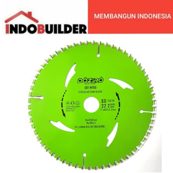 tokobryani DOZIRO MATA CIRCULAR SAW 7 INCH X 60T / TCT SAW BLADE