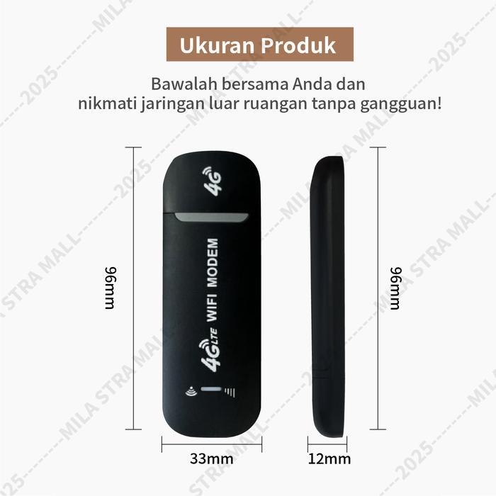 Modem Wifi 4G Usb Mifi/100Mbps Mini Wifi/Modem Wifi Travel Mobile/Plug And Play/Semua