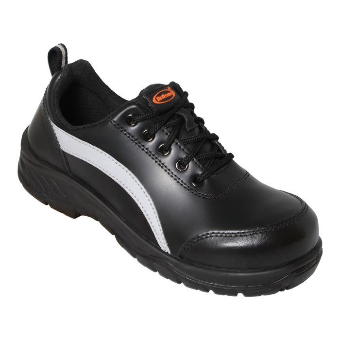 ` Dr OSHA Axiom 3168 S1 Composite Safety Shoes - Black