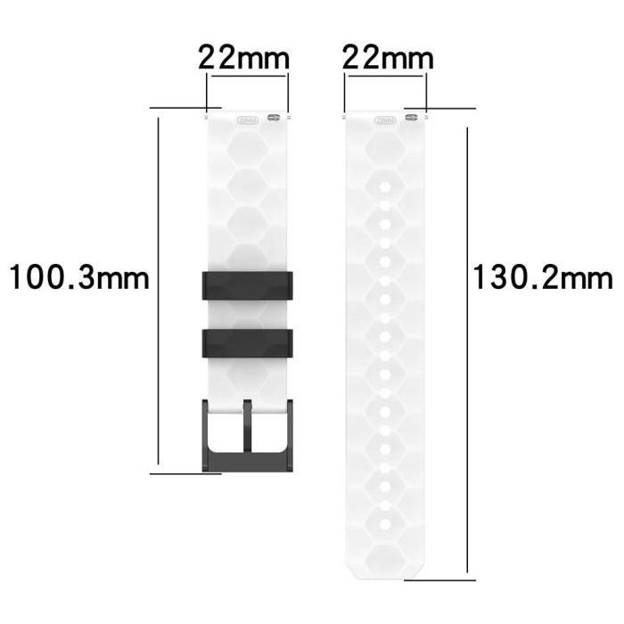 fdm STRAP TALI JAM AMAZFIT T-REX 2 TREX 2 MODEL 3D CUBES TWO TONE RUBBER