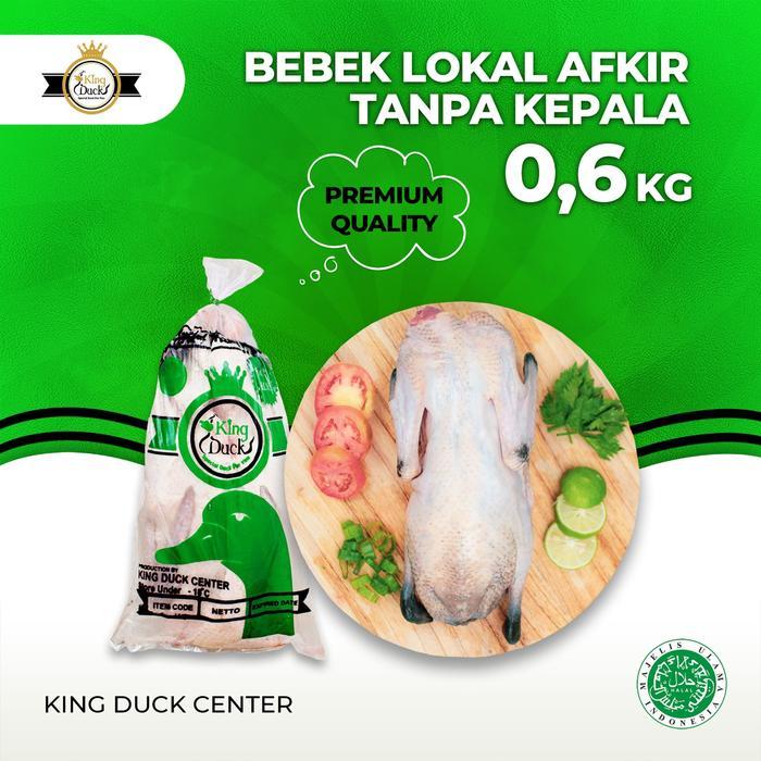 Daging Bebek Lokal Afkir 0,6Kg Tanpa Kepala Kaki Tbk