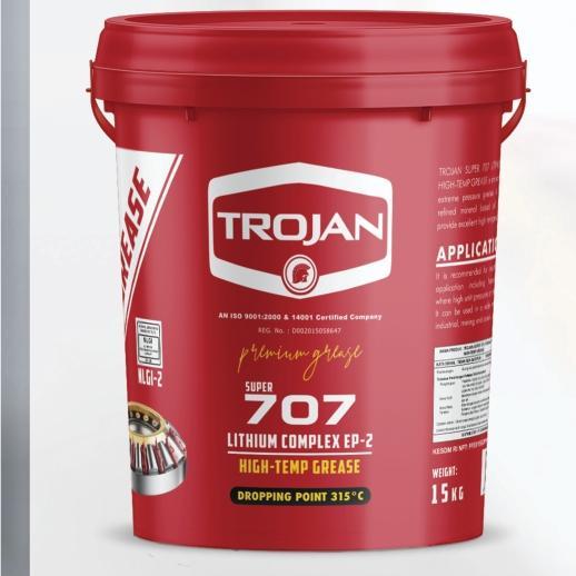 Promo Trojan Super 707 Lithium Complex High-Temp Ep-2 Grease (15Kg/Pail)