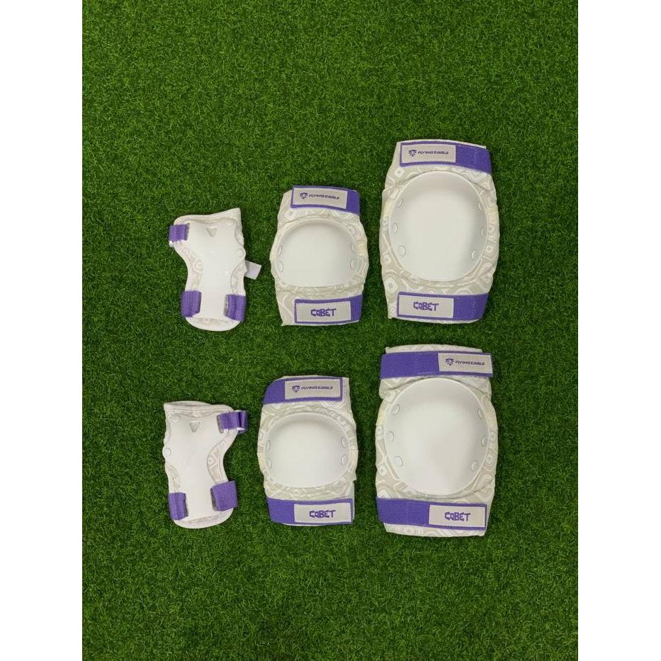 Deker Sepatu Roda Set Merk Flying Eagle Cobet Diskon Sale