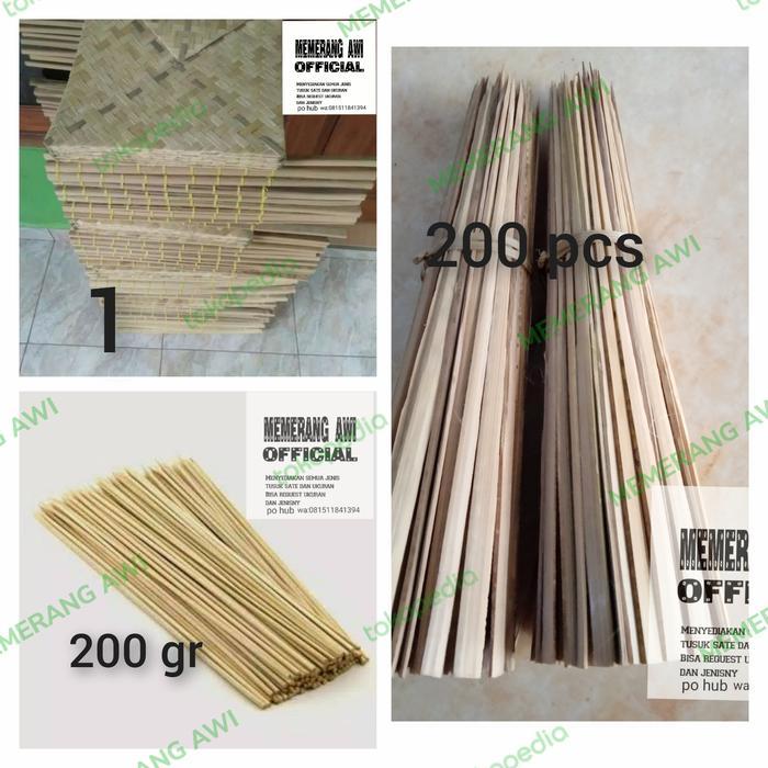 Paket Bakar Bakar Kipas Sate Dan Tusuk Sate