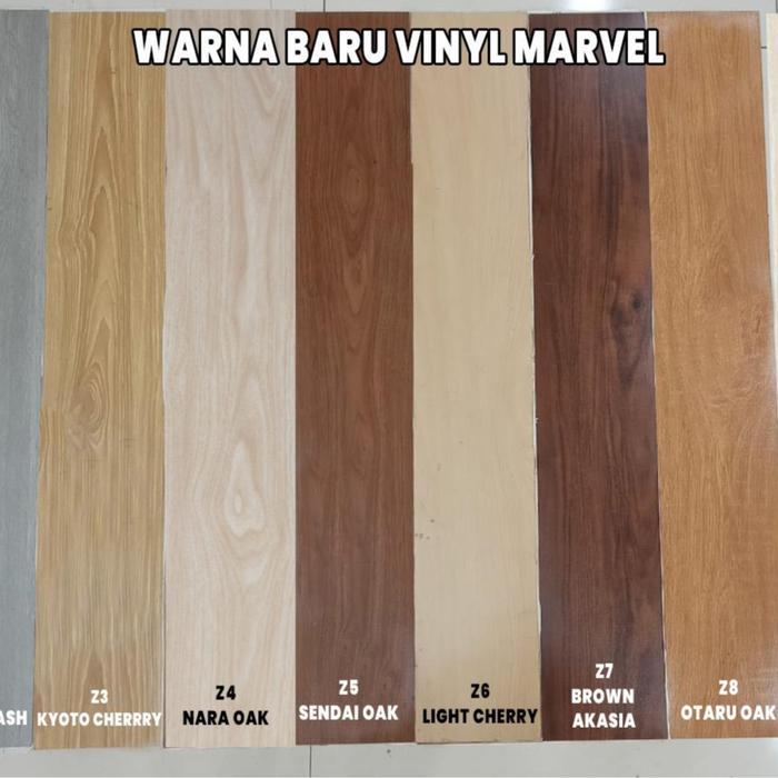 Vinyl Lantai Kayu Sticker 2mm - Karpet Vinil Vynil KHUSUS SURABAYA