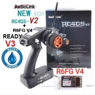 RadioLink RC4GS 2.4G 4CH Gun Controller Transmitter