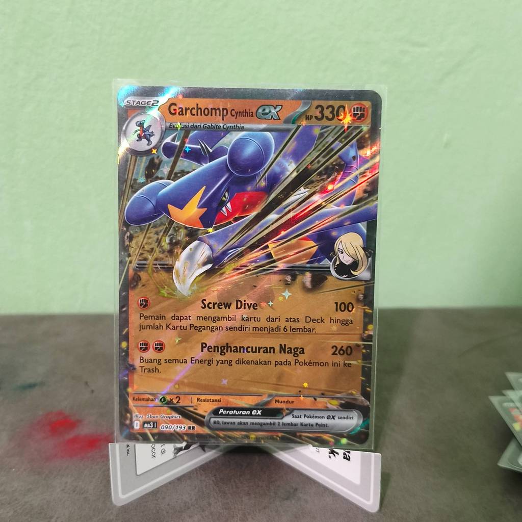 Garchomp Cynthia ex 090/193 RR | Pokemon Indonesia