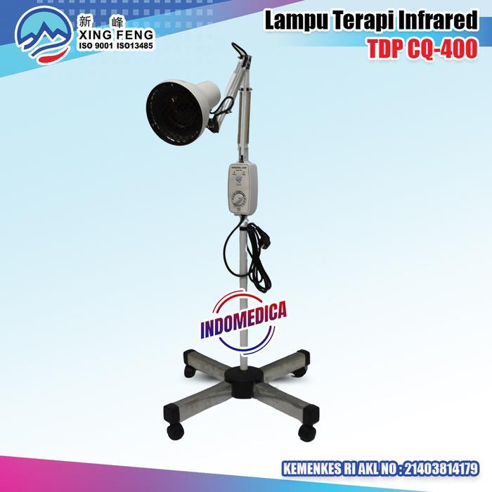 Lampu Terapi TDP CQ-400 Infrared XinFeng / Terapi Panas / Xing Feng Infrared Therapy Lamp /