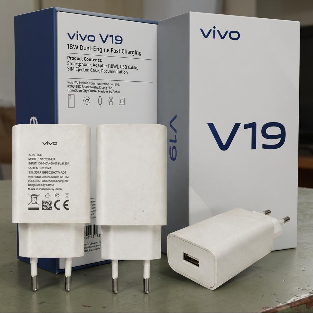 Charger HP Vivo V1020D-EU Original Bekas 10W 5V 2A Cocok Vivo V19