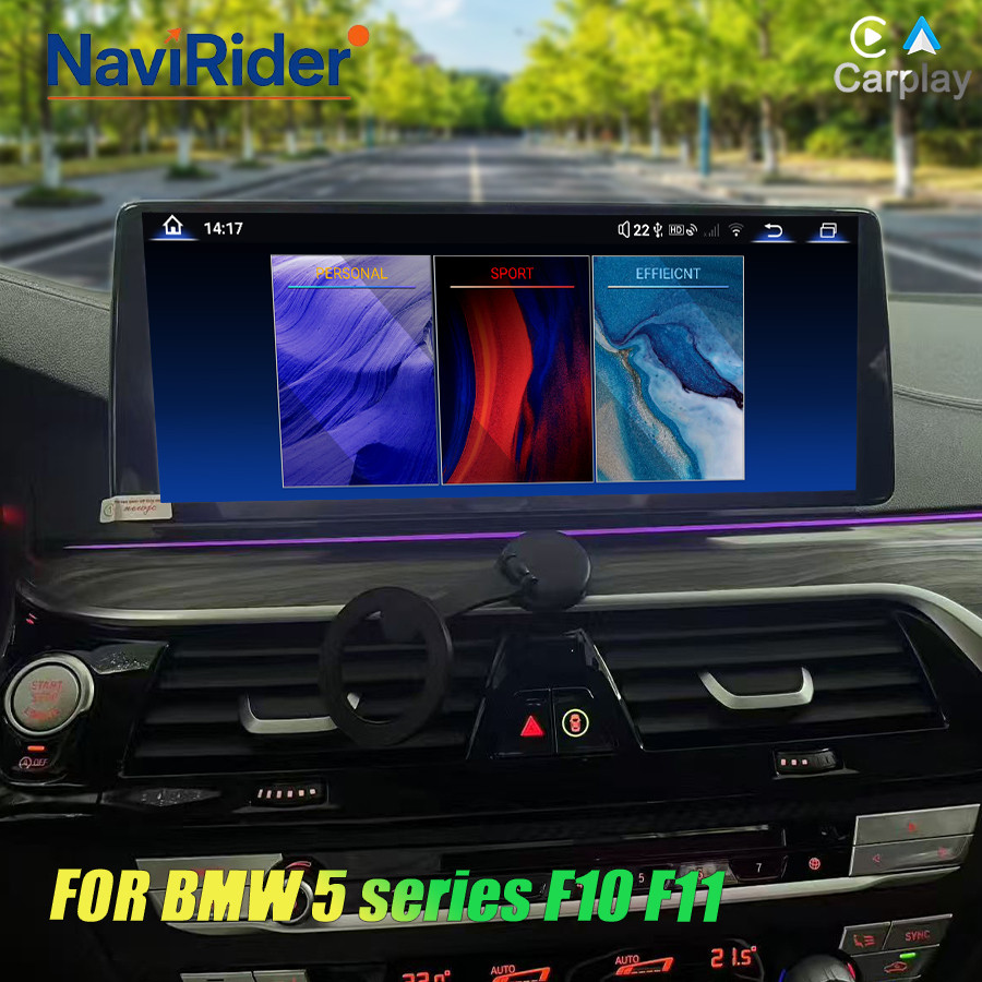12.8inch Ultra-thin Screen Android Head Unit For  5 Series G30 G38 F10 F11 Wireless CarPlay 4G