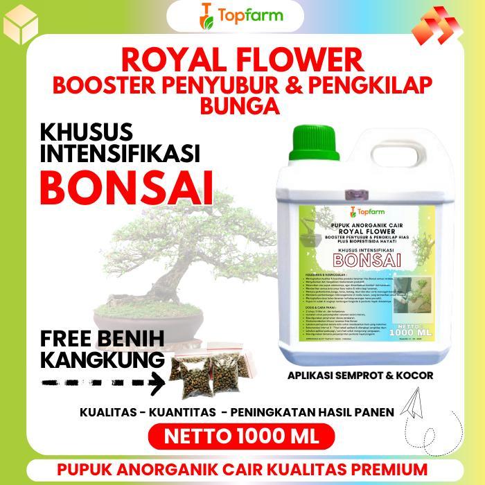 Pupuk Bonsai 1 Liter - Penyubur Pelebat Bunga dan Pengkilap Daun