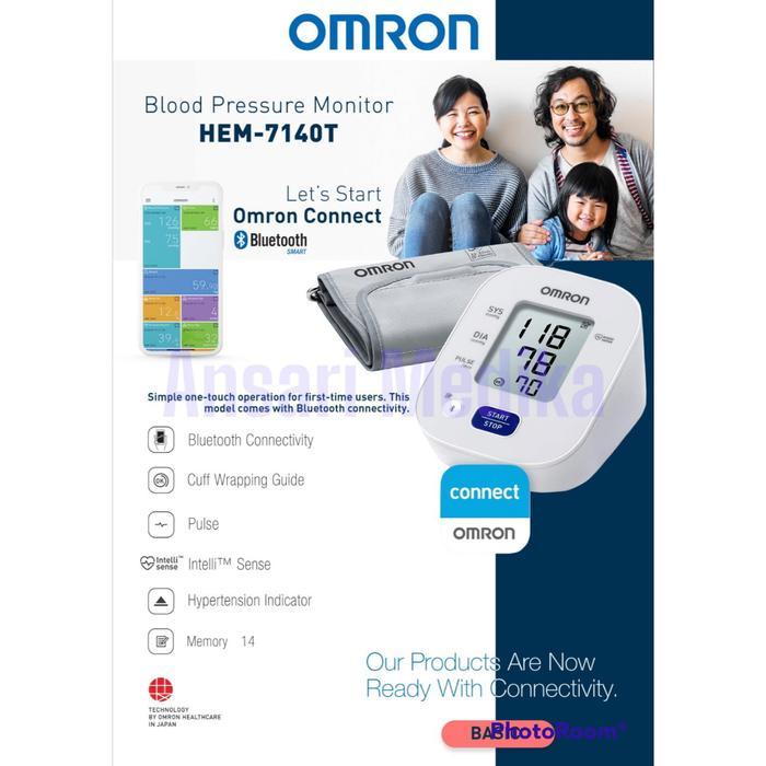 Tensimeter Digital Omron HEM-7140T Bluetooth Tensimeter Omron 7140T1 Tensi Digital Omron Connect