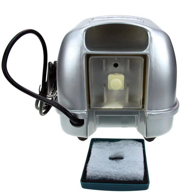 Pompa udara aerator aquarium kolam tidak berisik low noise air pump hi blow Resun LP 200 100 60 40