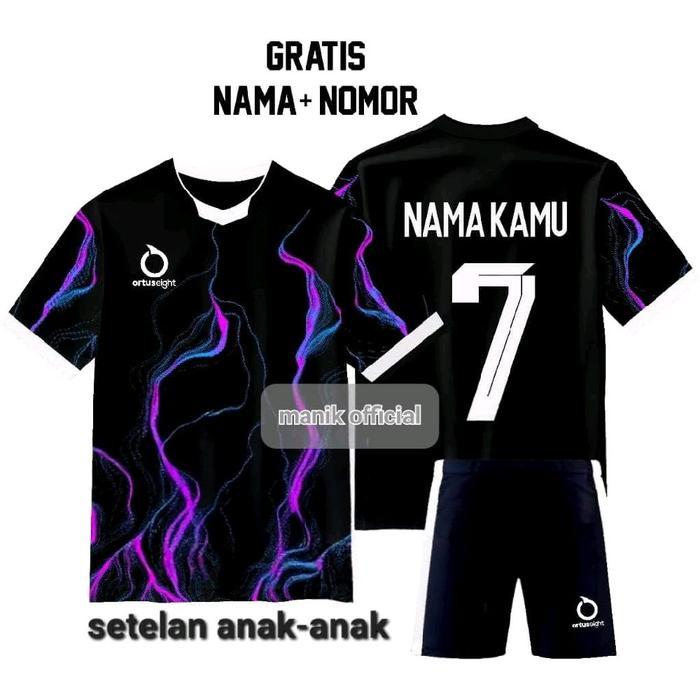 Jersey Anak Grratis Sablon Baju Bola anak Laki Laki Baju Futsal Anak Sd Smp