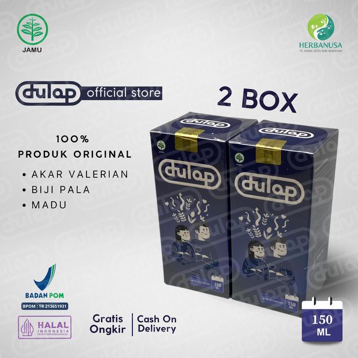 Dulap 2 Box Madu Herbal dari Ekstrak Akar Valerian dan Biji Pala untuk Memperbaiki Mood dan