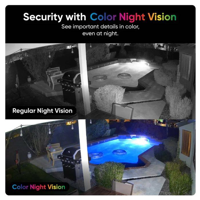Promo Wyze Cam V4 Ip Camera Cctv Outdoor Pet Baby Monitor Spotlight Siren Qhd 2.5K - Wifi Terlaris