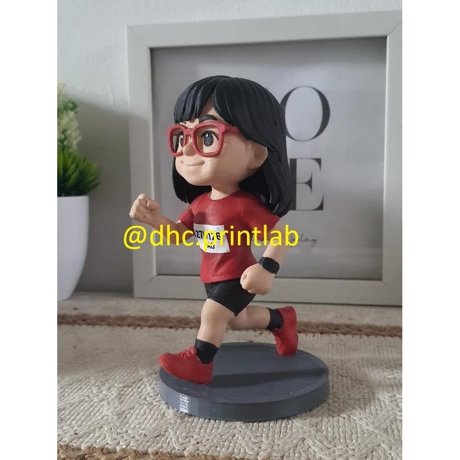 Promo Dhcprintlab 3D Print Chibi Mini Figure Bahan Pla Pla+ Jasa Cetak 3D Figure Karakter Mini
