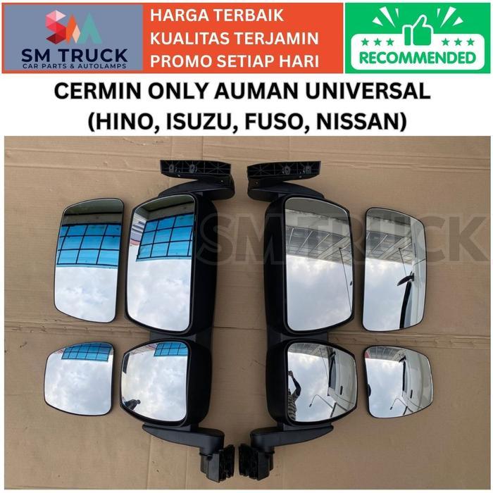 (Cermin Only) Kaca Spion Serep Spion Truk Auman Modifikasi Hino Lohan Dutro Isuzu Giga Elf Canter