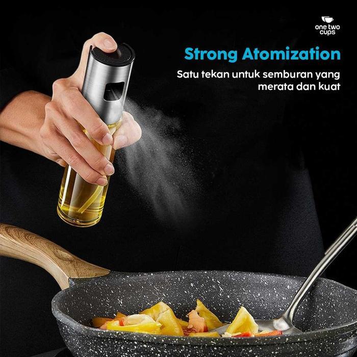Botol Spray Minyak Parfum Kaca 75ml 100ml 200ml 210ml 250ml Wadah Semprotan Olive Oil BBQ